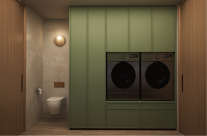 The Toscana Laundry Storage Wall