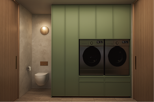 The Toscana Laundry Storage Wall