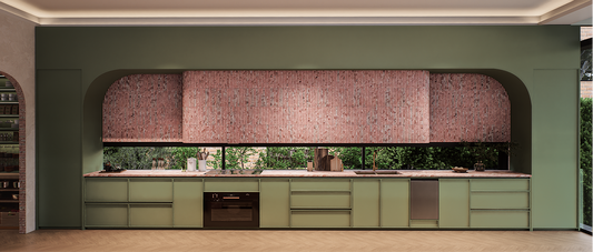 The Toscana Stone Wall Kitchen