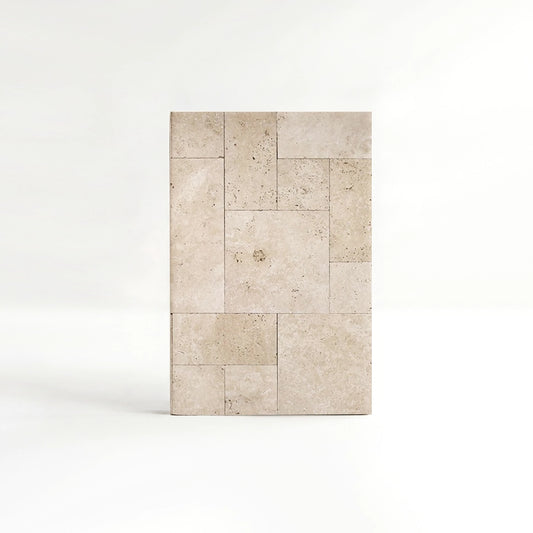 Ivory Travertine French Pattern Wall Tiles